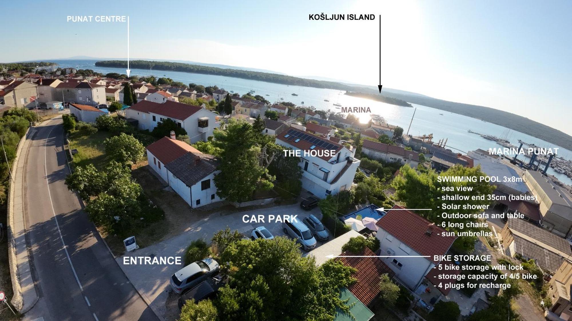 Apartments Monika Bed & Breakfast 1&4 Punat Exterior foto